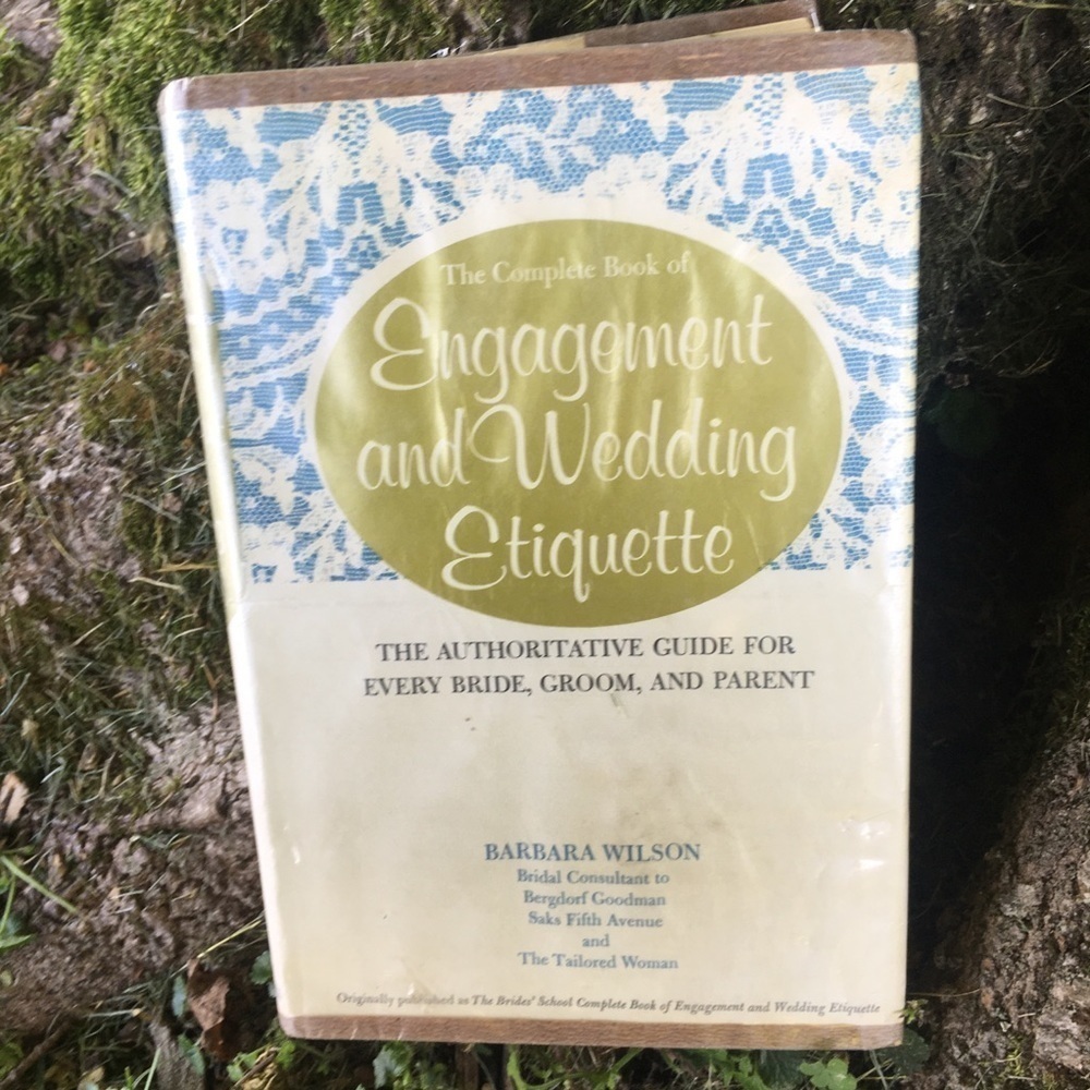 Engagement &. Wedding Etiquette Vintage Book 1970 - Picture 1 of 3